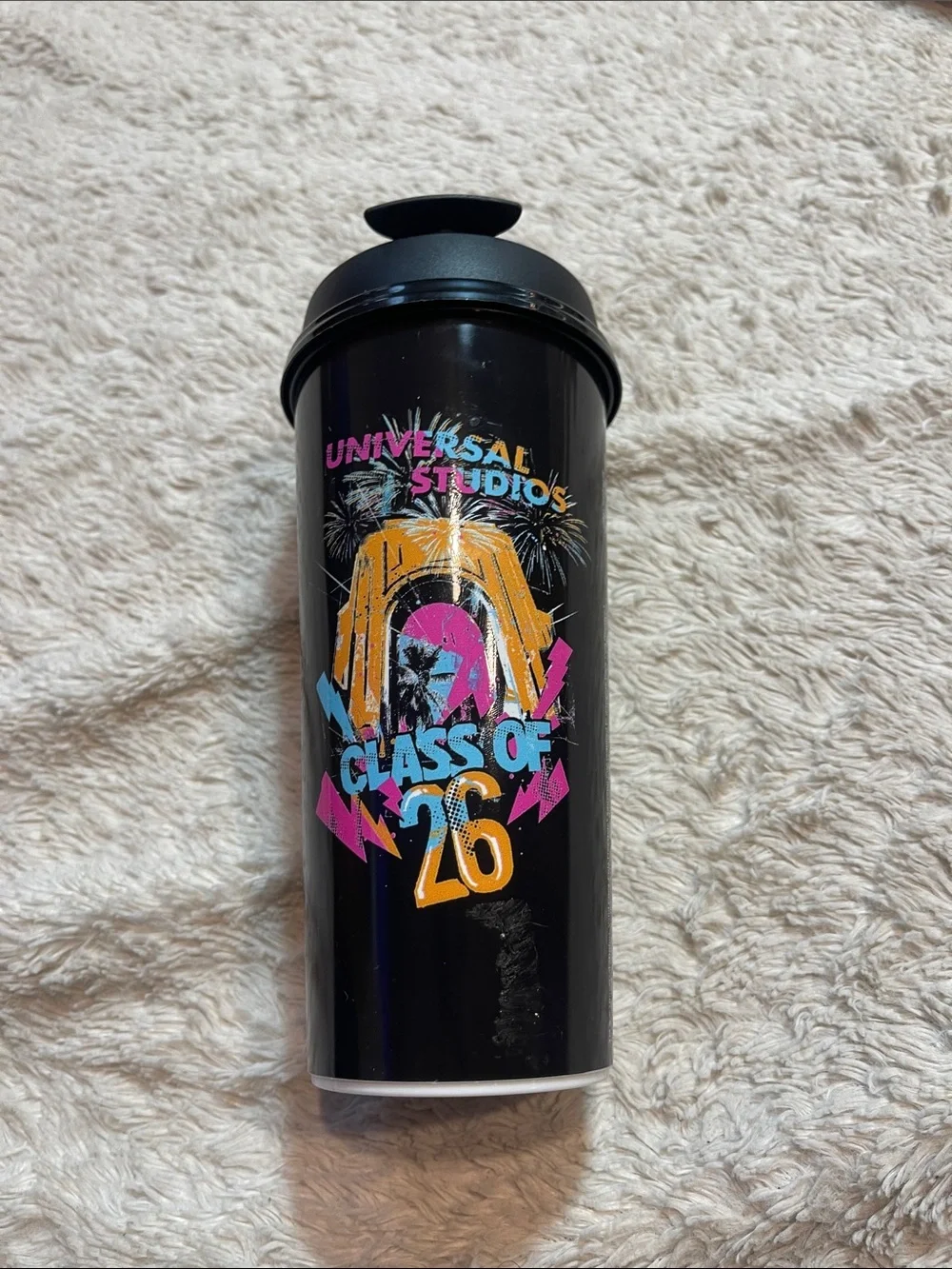Universal Studios class of 2026 drinking cup